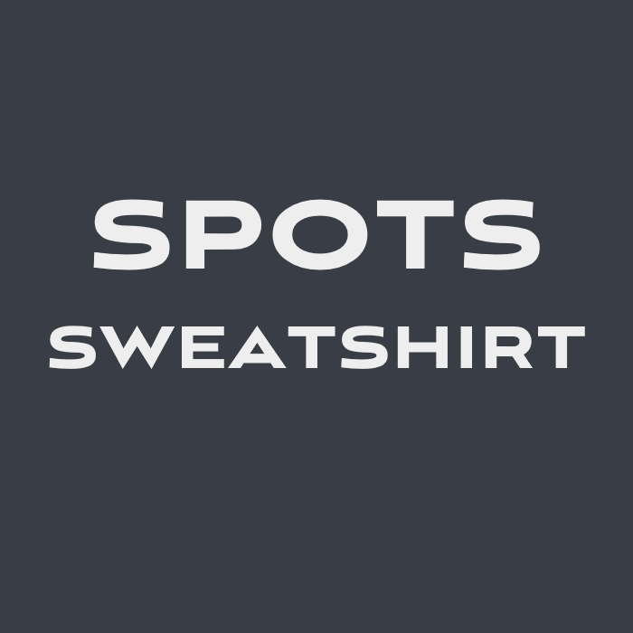 “SPOTS : TU SPOT, NUESTRA INSPIRACIÓN" Sweatshirt
