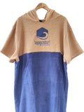 Two-tone HWB poncho - 3 colors