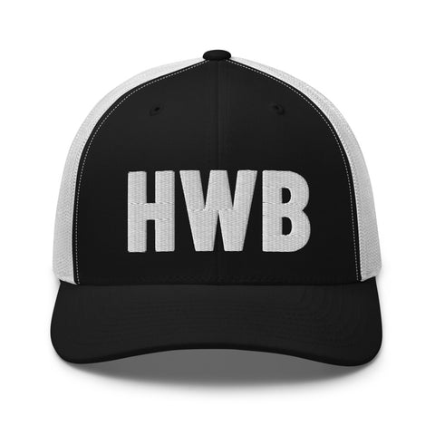 Gorra trucker HWB Barlow 3D - 10 colores