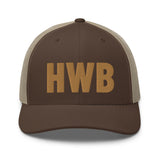 HWB Barlow 3D Trucker Cap - 10 Colors