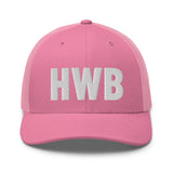 HWB Barlow 3D Trucker Cap - 10 Colors