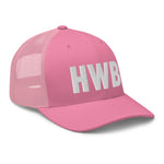 Gorra trucker HWB Barlow 3D - 10 colores