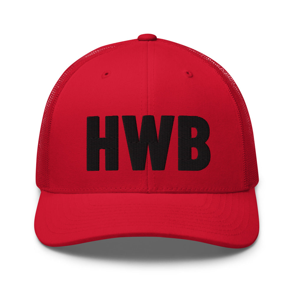 HWB Barlow 3D Trucker Cap - 10 Colors