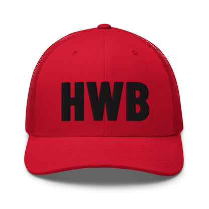 HWB Barlow 3D Trucker Cap - 10 Colors