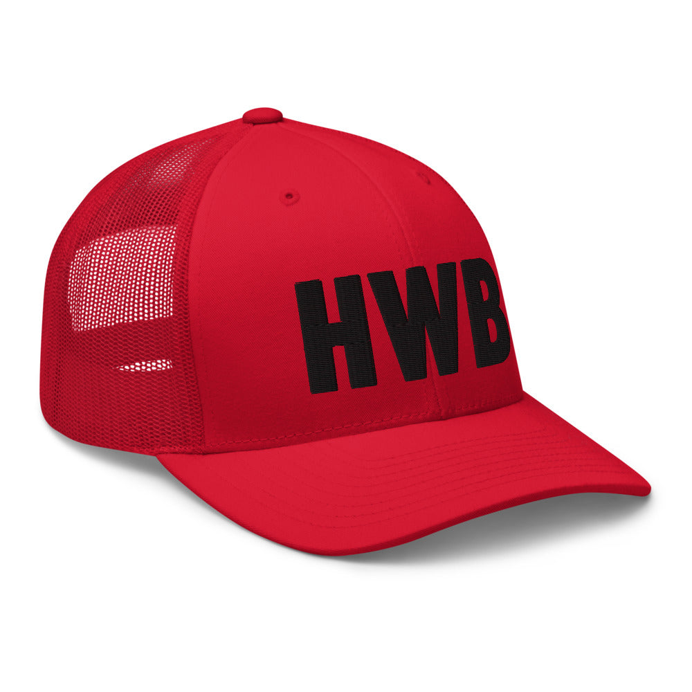 HWB Barlow 3D Trucker Cap - 10 Colors