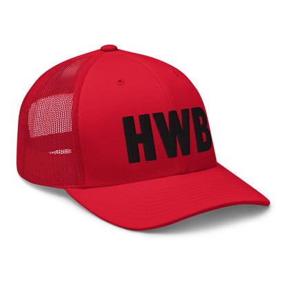 HWB Barlow 3D Trucker Cap - 10 Colors