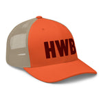 HWB Barlow 3D Trucker Cap - 10 Colors